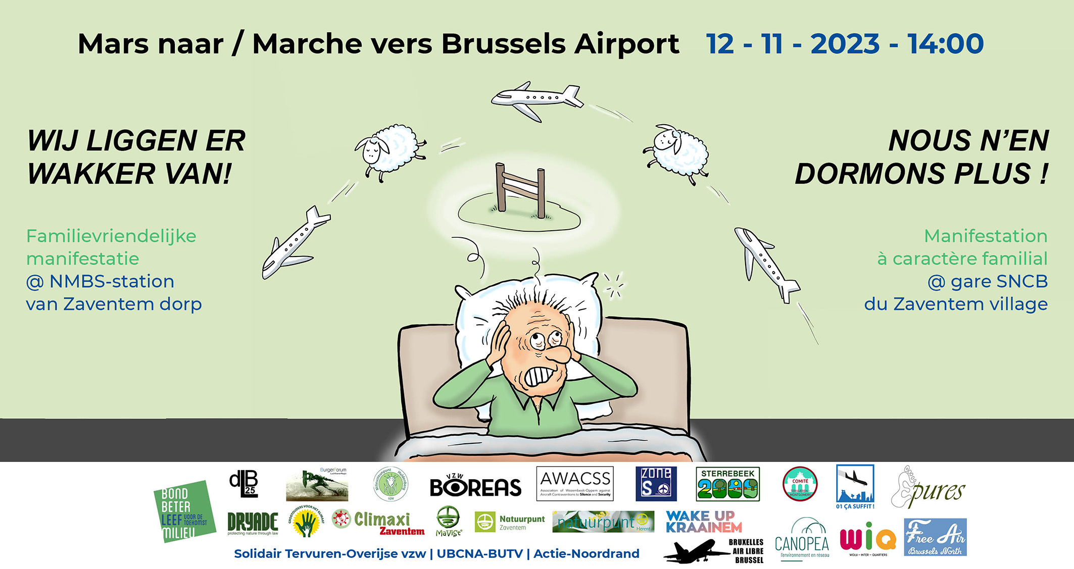 Marche vers Brussels Airport